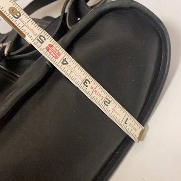 BRIGHTON Leather Vinyl Drawstring Backpack Purse - Picture 15 of 16